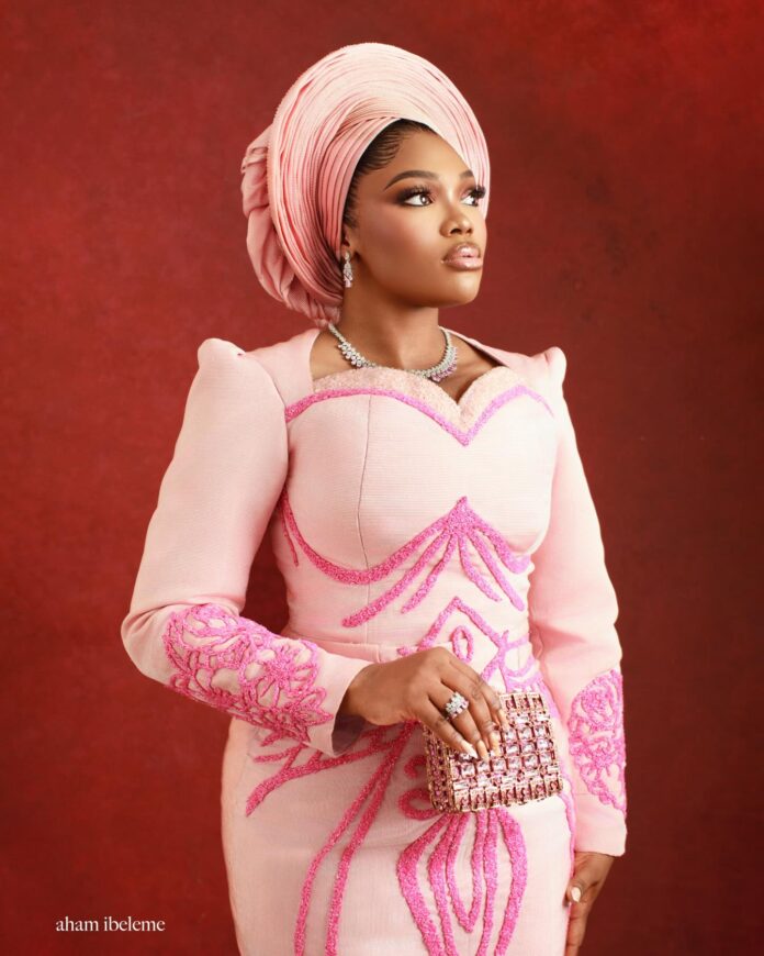 Exude Unmatched Elegance at Your Yoruba Trad With This Gorgeous Pink Look