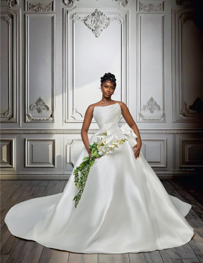Timeless Elegance & Pristine Beauty! This White Wedding Look Has It All