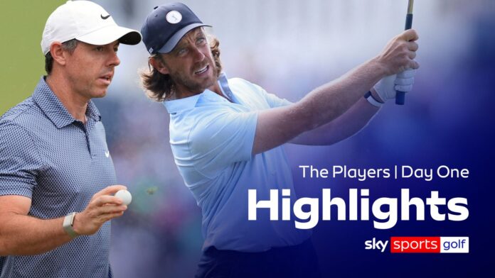The Players: Five share lead at Sawgrass as Rory McIlroy struggles | Round one highlights