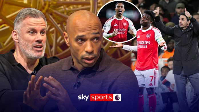 MNF: Thierry Henry & Jamie Carragher’s best bits on Arsenal’s play style, attack and quadruple hopes | Football News | Sky Sports