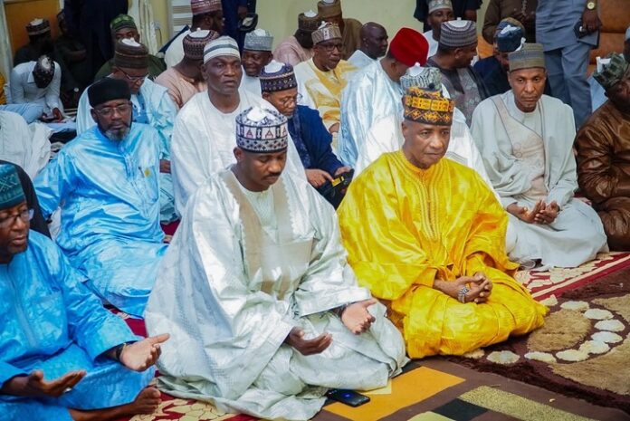 BREAKING: Senator Wamakko Hosts Sokoto Governor, Deputy, Others for Iftar at His Country Home [Photos]