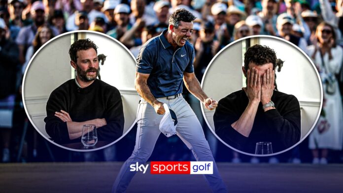 The Masters: Actor Jamie Dornan recalls hilarious 2025 Rory McIlroy Masters win memory