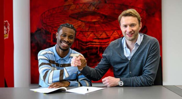 Super Eagles forward Tella pens new deal with Bayer 04 Leverkusen