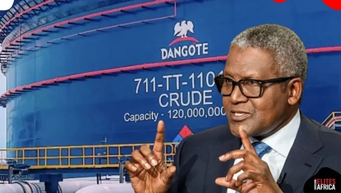 Dangote Refinery Gets Only 5 Crude Cargoes Monthly, says CEO