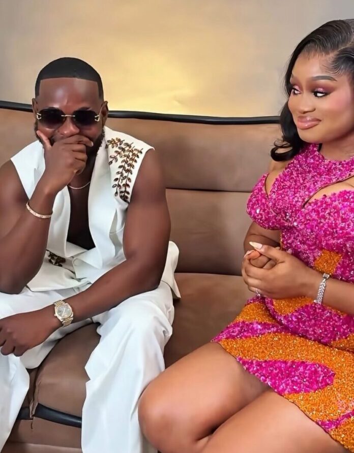 Watch This Stunning Bride Pull a Prank on Her Groom During a Fun Game