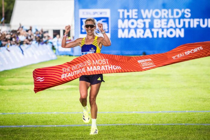 Gerda Steyn, Arthur Jantjies storm to Two Oceans Marathon victory