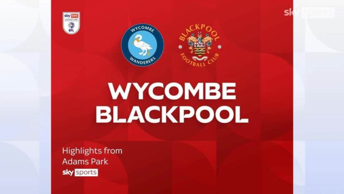 Wycombe 0-1 Blackpool | League One Highlights