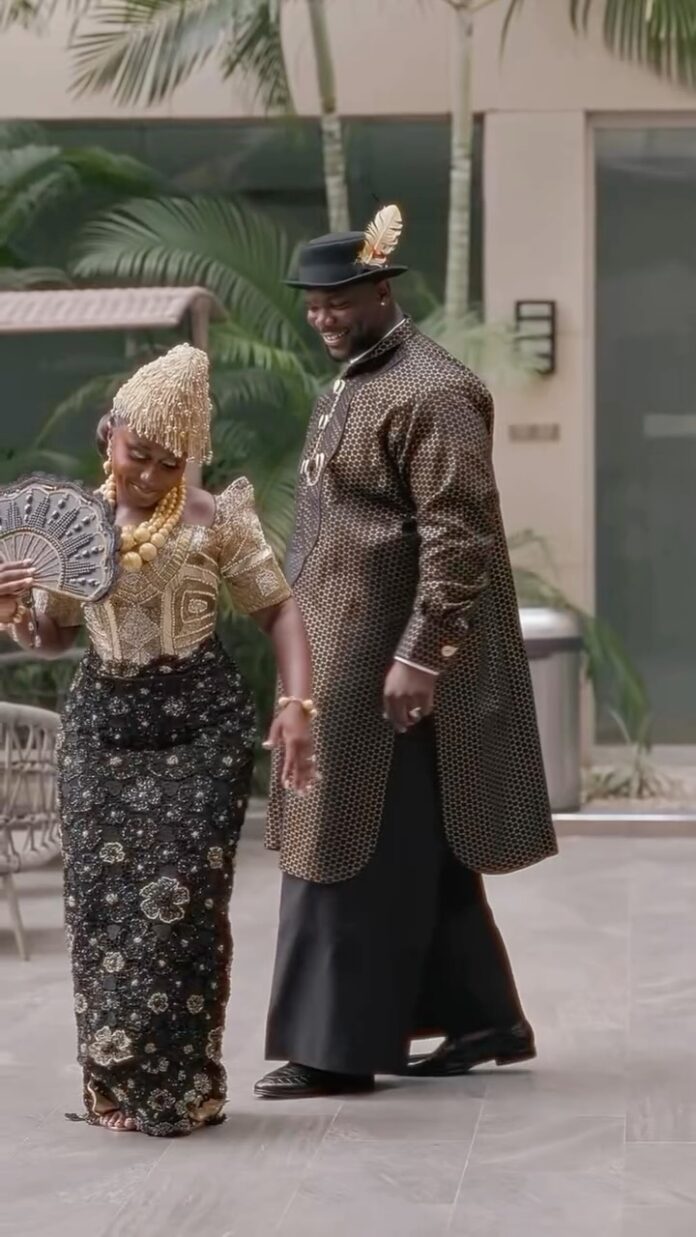 Watch Tari & Victor Serve Sweet Love Through Rich Culture For Their Ijaw Traditional Wedding