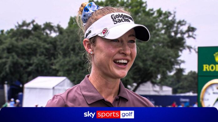 Golf: Nelly Korda sets 36-hole scoring record for Chevron Championship at -14