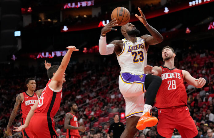Lakers fall to Kevin Durant-less Rockets in Game 4 for 1st loss in playoff series
