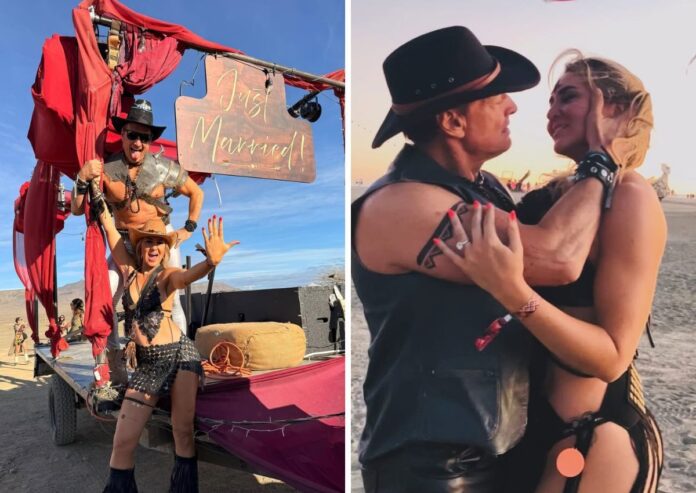 Sue Duminy shows off AfrikaBurn ‘wedding’ [photos]