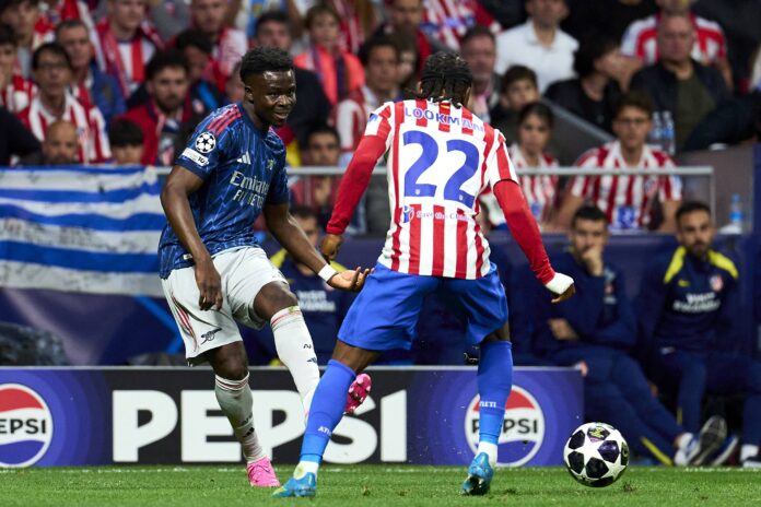 UCL: Nigeria’s captain mourns Atletico Madrid’s loss to Saka’s Arsenal