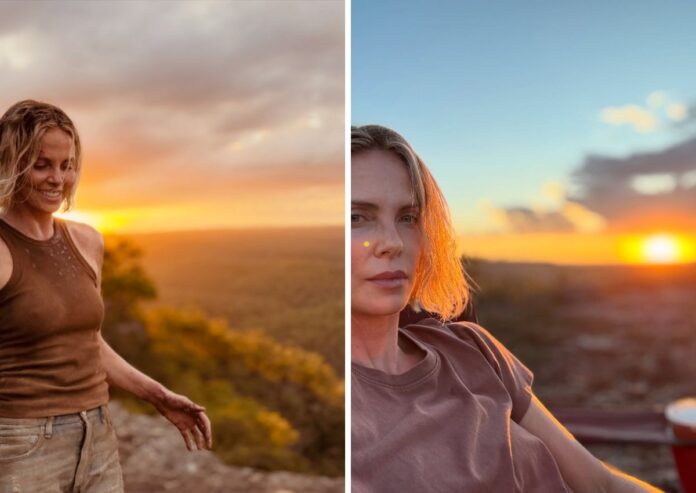 Charlize continues to practise this African superstition