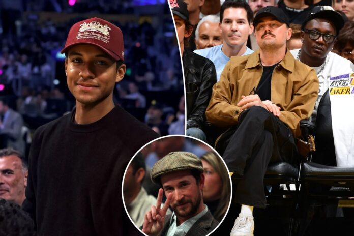 Leonardo DiCaprio, Jaafar Jackson, Noah Wyle headline star-studded crowd at Lakers-Thunder Game 3