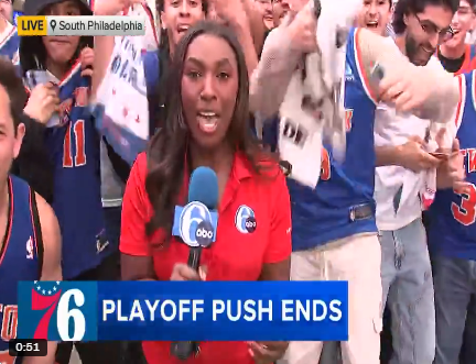 Philly reporter swarmed by Knicks fans as 76ers faithful lament sweep: ‘Let Kyle Lowry coach’