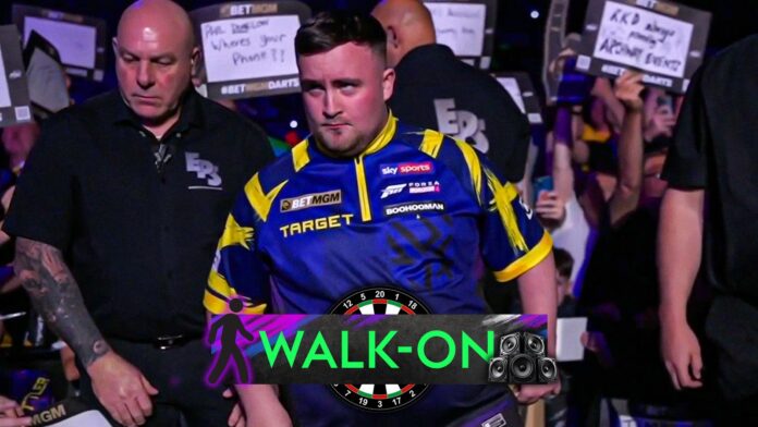 Premier League Darts: Luke Littler booed again during walk-on in Sheffield
