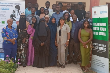 THE GAMBIA BRINGS MENTAL HEALTH CARE CLOSER TO COMMUNITIES THROUGH FRONT LINE TRAINING